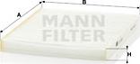 Mann-Filter CU 2129 - Filtrs, Salona telpas gaiss autodraugiem.lv
