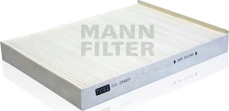 Mann-Filter CU 2842/1 - Filtrs, Salona telpas gaiss autodraugiem.lv