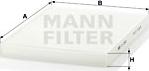 Mann-Filter CU 2882 - Filtrs, Salona telpas gaiss autodraugiem.lv