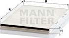 Mann-Filter CU 2839 - Filtrs, Salona telpas gaiss autodraugiem.lv