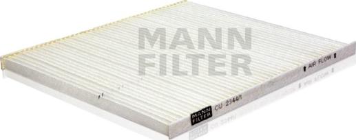 Mann-Filter CU 2344/1 - Filtrs, Salona telpas gaiss autodraugiem.lv