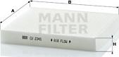 Mann-Filter CU 2345 - Filtrs, Salona telpas gaiss autodraugiem.lv