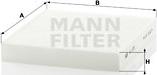 Mann-Filter CU 2351 - Filtrs, Salona telpas gaiss autodraugiem.lv