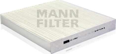 Mann-Filter CU 2358/1 - Filtrs, Salona telpas gaiss autodraugiem.lv