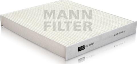 Mann-Filter CU 2362/1 - Filtrs, Salona telpas gaiss autodraugiem.lv