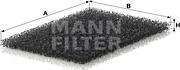 Mann-Filter CU 2304 - Filtrs, Salona telpas gaiss autodraugiem.lv