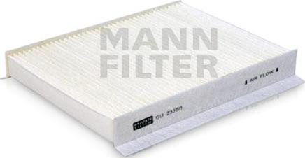Mann-Filter CU 2335/1 - Filtrs, Salona telpas gaiss autodraugiem.lv