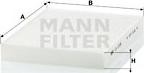 Mann-Filter CU 2335 - Filtrs, Salona telpas gaiss autodraugiem.lv