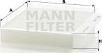 Mann-Filter CU 2338 - Filtrs, Salona telpas gaiss autodraugiem.lv