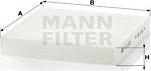 Mann-Filter CU 2253 - Filtrs, Salona telpas gaiss autodraugiem.lv