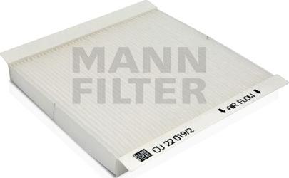 Mann-Filter CU 22 019/2 - Filtrs, Salona telpas gaiss autodraugiem.lv