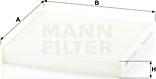 Mann-Filter CU 22 029 - Filtrs, Salona telpas gaiss autodraugiem.lv