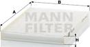 Mann-Filter CU 2218 - Filtrs, Salona telpas gaiss autodraugiem.lv