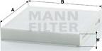 Mann-Filter CU 2232 - Filtrs, Salona telpas gaiss autodraugiem.lv