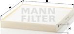 Mann-Filter CU 2227 - Filtrs, Salona telpas gaiss autodraugiem.lv
