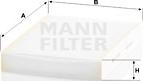 Mann-Filter CU 27 009 - Filtrs, Salona telpas gaiss autodraugiem.lv