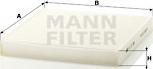 Mann-Filter CU 27 008 - Filtrs, Salona telpas gaiss autodraugiem.lv