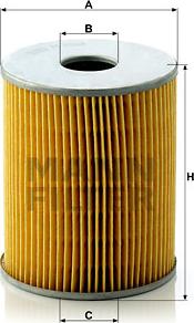 Mann-Filter H 1034 - Eļļas filtrs autodraugiem.lv