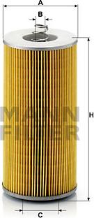 Mann-Filter H 12 110/3 - Eļļas filtrs autodraugiem.lv