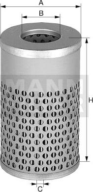 Mann-Filter H 829/2 - Eļļas filtrs autodraugiem.lv