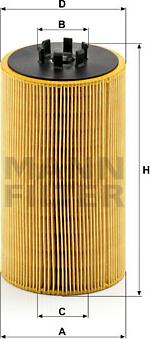 Mann-Filter HU 1390 x - Eļļas filtrs autodraugiem.lv