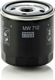 Mann-Filter MW 712 - Eļļas filtrs autodraugiem.lv