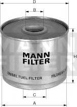 Mann-Filter P 945/2 - Degvielas filtrs autodraugiem.lv