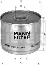 Mann-Filter P 935/2 - Degvielas filtrs autodraugiem.lv