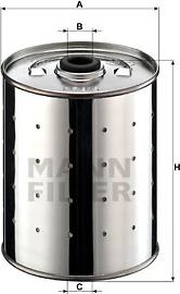 Mann-Filter PF 915 n - Eļļas filtrs autodraugiem.lv