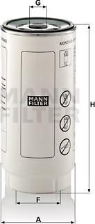 Mann-Filter PL 420/7 x - Degvielas filtrs autodraugiem.lv