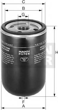 Mann-Filter WK 723/3 - Degvielas filtrs autodraugiem.lv