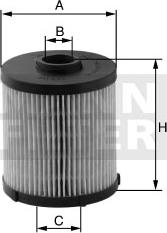 Mann-Filter PU 935 x - Degvielas filtrs autodraugiem.lv