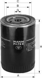 Mann-Filter W 914/17 - Eļļas filtrs autodraugiem.lv