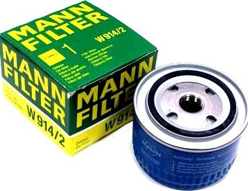 Mann-Filter W 914/2 (10) - Eļļas filtrs autodraugiem.lv