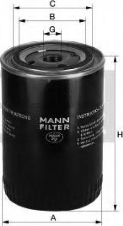 Mann-Filter W 910/3 - Eļļas filtrs autodraugiem.lv