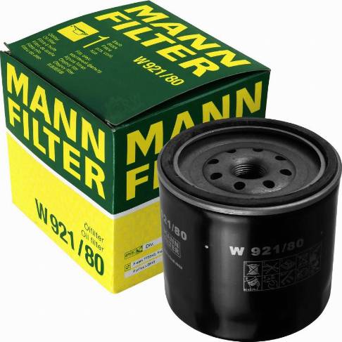 Mann-Filter W 921 - Eļļas filtrs autodraugiem.lv
