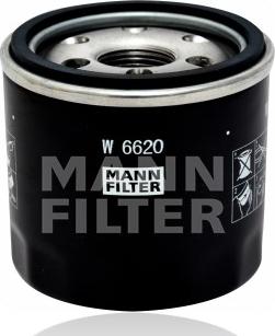Mann-Filter W 6620 - Eļļas filtrs autodraugiem.lv