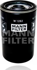 Mann-Filter W 1262 - Eļļas filtrs autodraugiem.lv
