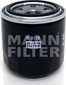 Mann-Filter W 8118 - Eļļas filtrs autodraugiem.lv