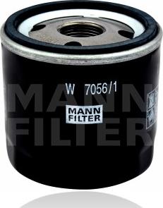 Mann-Filter W 7056/1 - Eļļas filtrs autodraugiem.lv