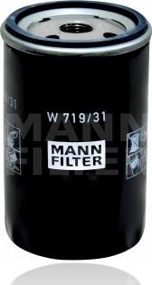 Mann-Filter W 719/31 - Eļļas filtrs autodraugiem.lv