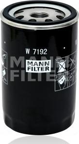 Mann-Filter W 7192 - Eļļas filtrs autodraugiem.lv