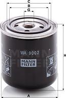 Mann-Filter WA9002 - Dzesēšanas šķidruma filtrs autodraugiem.lv