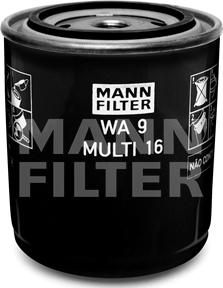 Mann-Filter WA 9 MULTI 16 - Dzesēšanas šķidruma filtrs autodraugiem.lv