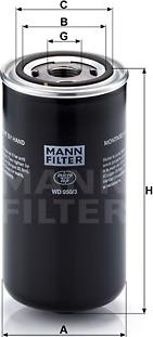 Mann-Filter WD 950/3 - Eļļas filtrs autodraugiem.lv