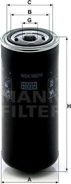 Mann-Filter WDK 962/11 - Degvielas filtrs autodraugiem.lv