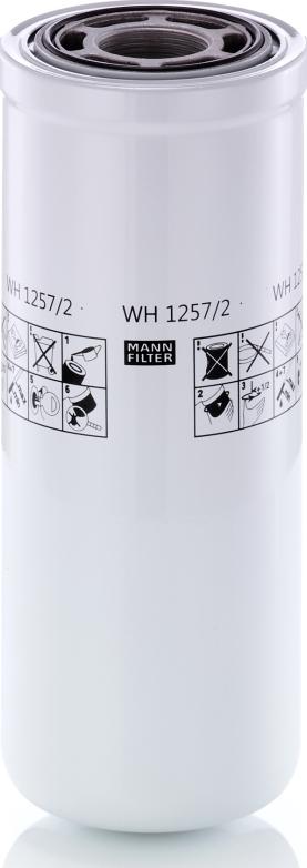 Mann-Filter WH 1257/2 - Filtrs, Hidropacēlāja sistēma autodraugiem.lv