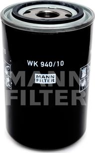 Mann-Filter WK 940/10 - Degvielas filtrs autodraugiem.lv