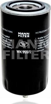 Mann-Filter WK 955/2 - Degvielas filtrs autodraugiem.lv