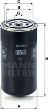 Mann-Filter WK 950/21 - Degvielas filtrs autodraugiem.lv